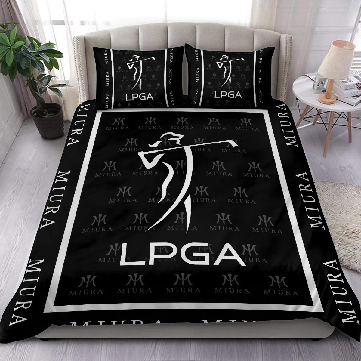 The Players Championship Tournament Miura Golf Brand Exclusive Logo All Over Prints BLTPS221024A01MGSJT - Bedding Set