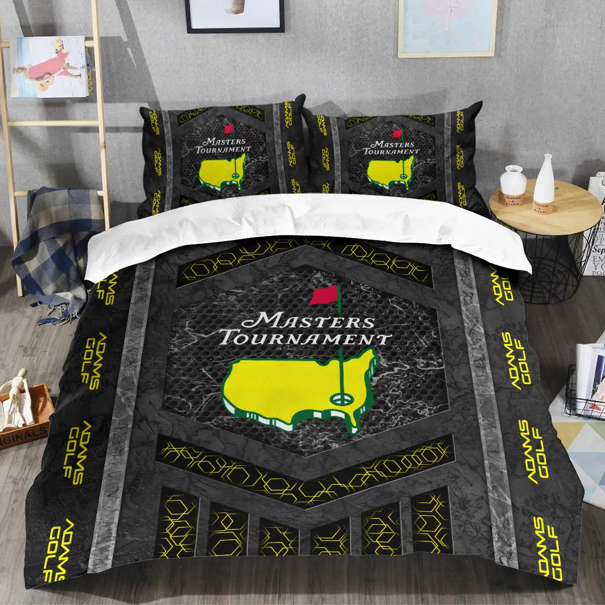 Masters Tournament Tournament Adams Golf Brand Exclusive Logo All Over Prints BLMT231024A01AGSJT - Bedding Set