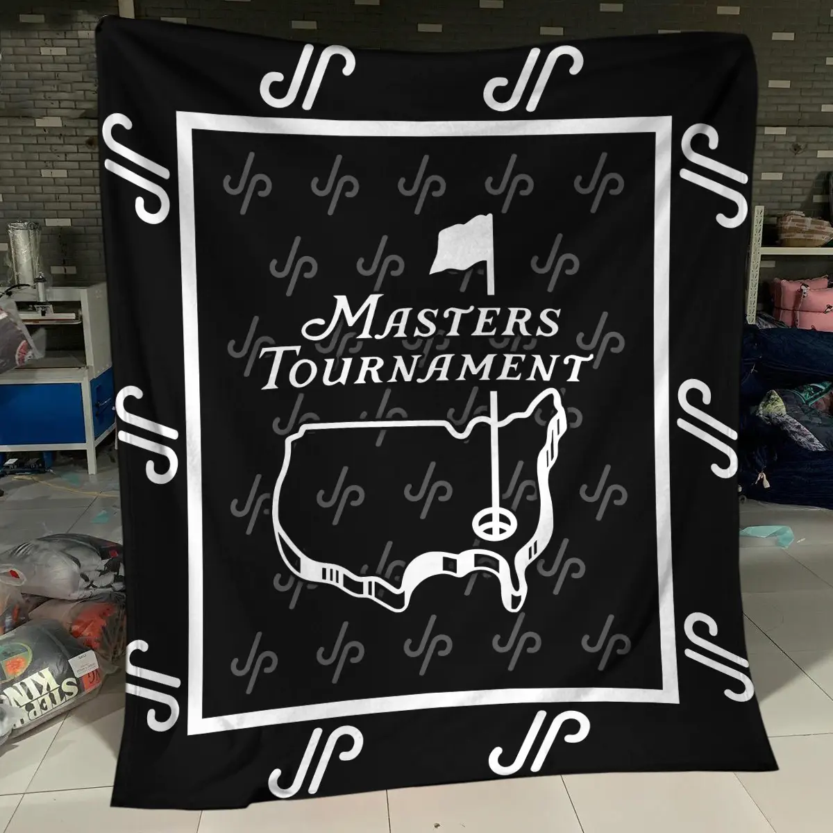 The Open Championship Tournament JP Golf Brand Exclusive Logo All Over Prints BLTOC221024A01JPSJT - Bedding Set