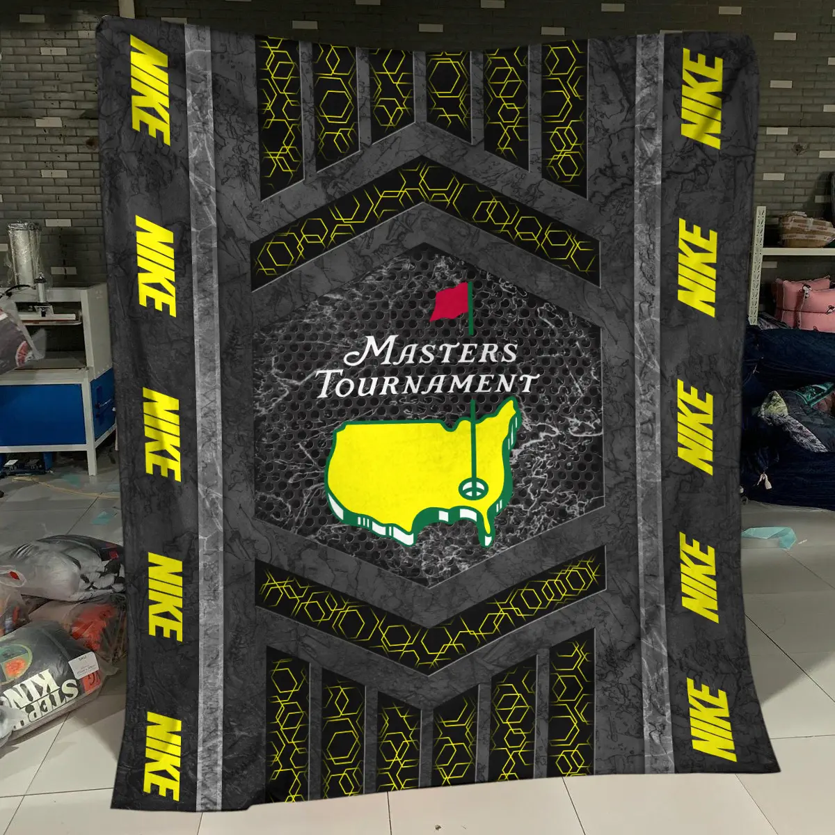 Masters Tournament Tournament Nike Brand Exclusive Logo All Over Prints BLMT231024A01NKSJT - Bedding Set