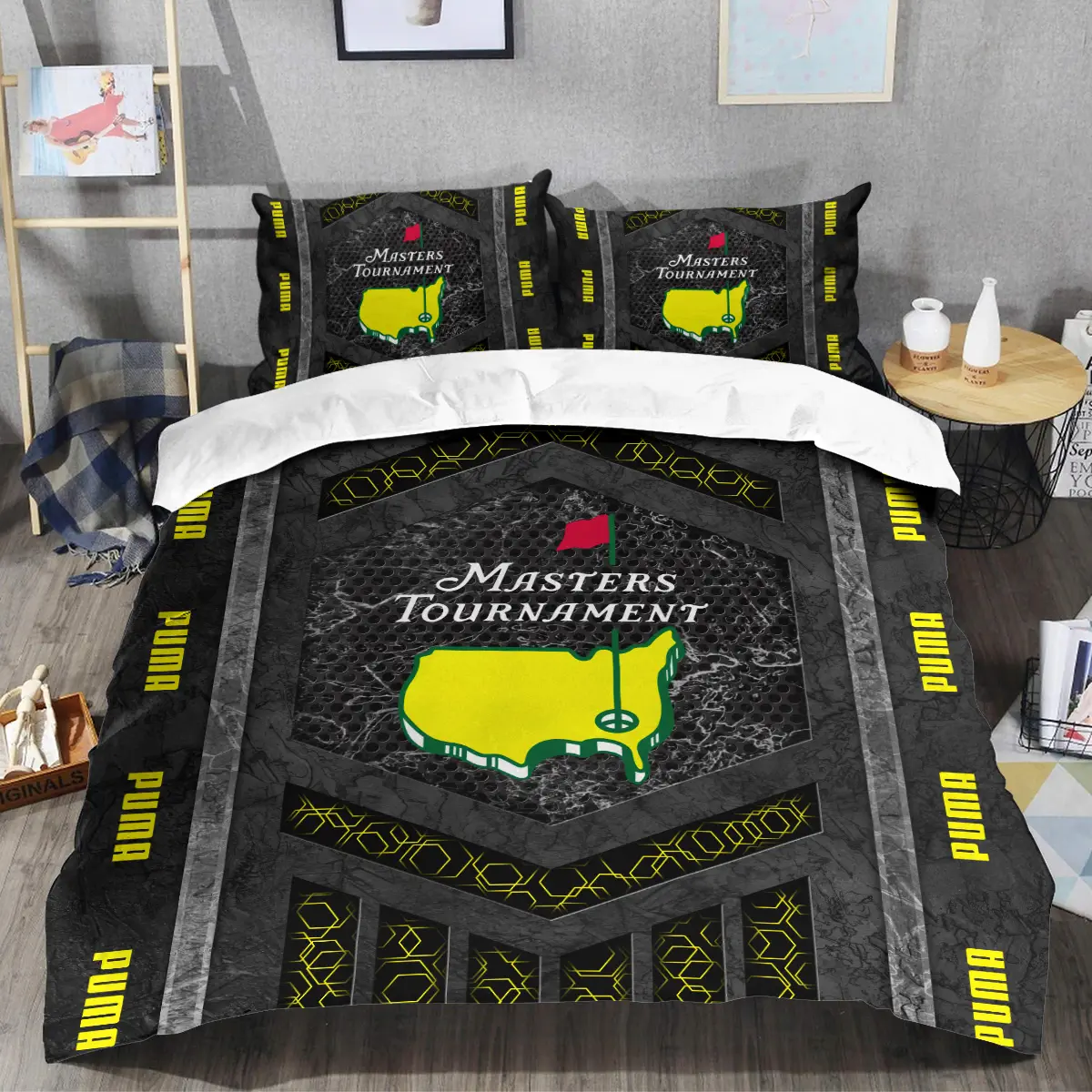 Masters Tournament Tournament PUMA Golf Brand Exclusive Logo All Over Prints BLMT231024A01PUMSJT - Bedding Set