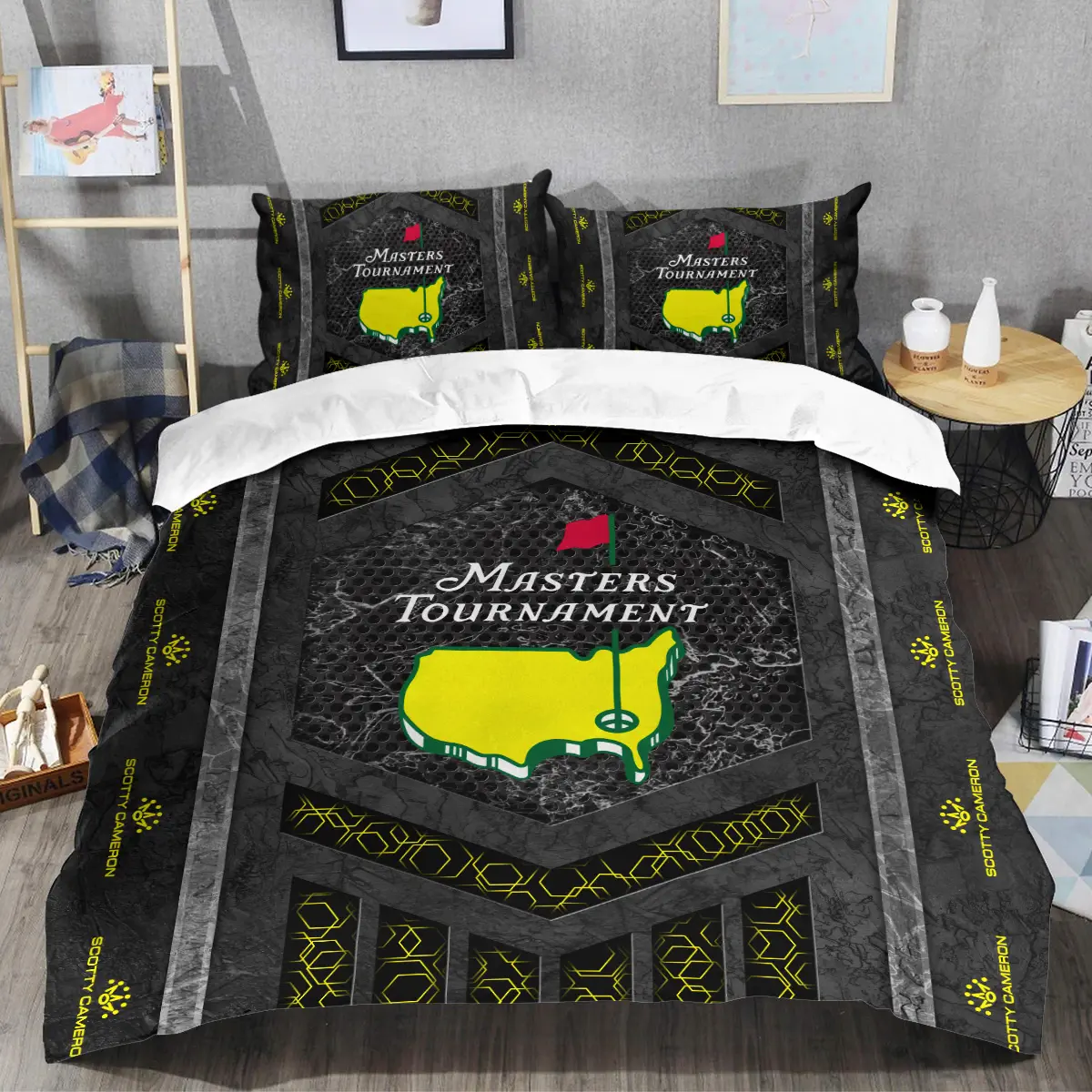 Masters Tournament Tournament Scotty Cameron Brand Exclusive Logo All Over Prints BLMT231024A01SCSJT - Bedding Set