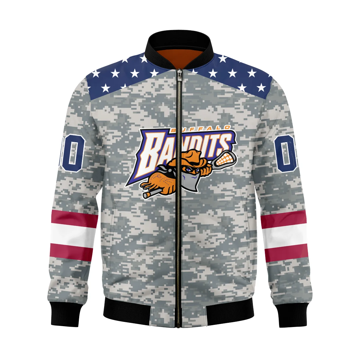 Special Release Bomber Jacket  Buffalo Bandits National Lacrosse League All Over Prints HONLL090824A01BUFBB