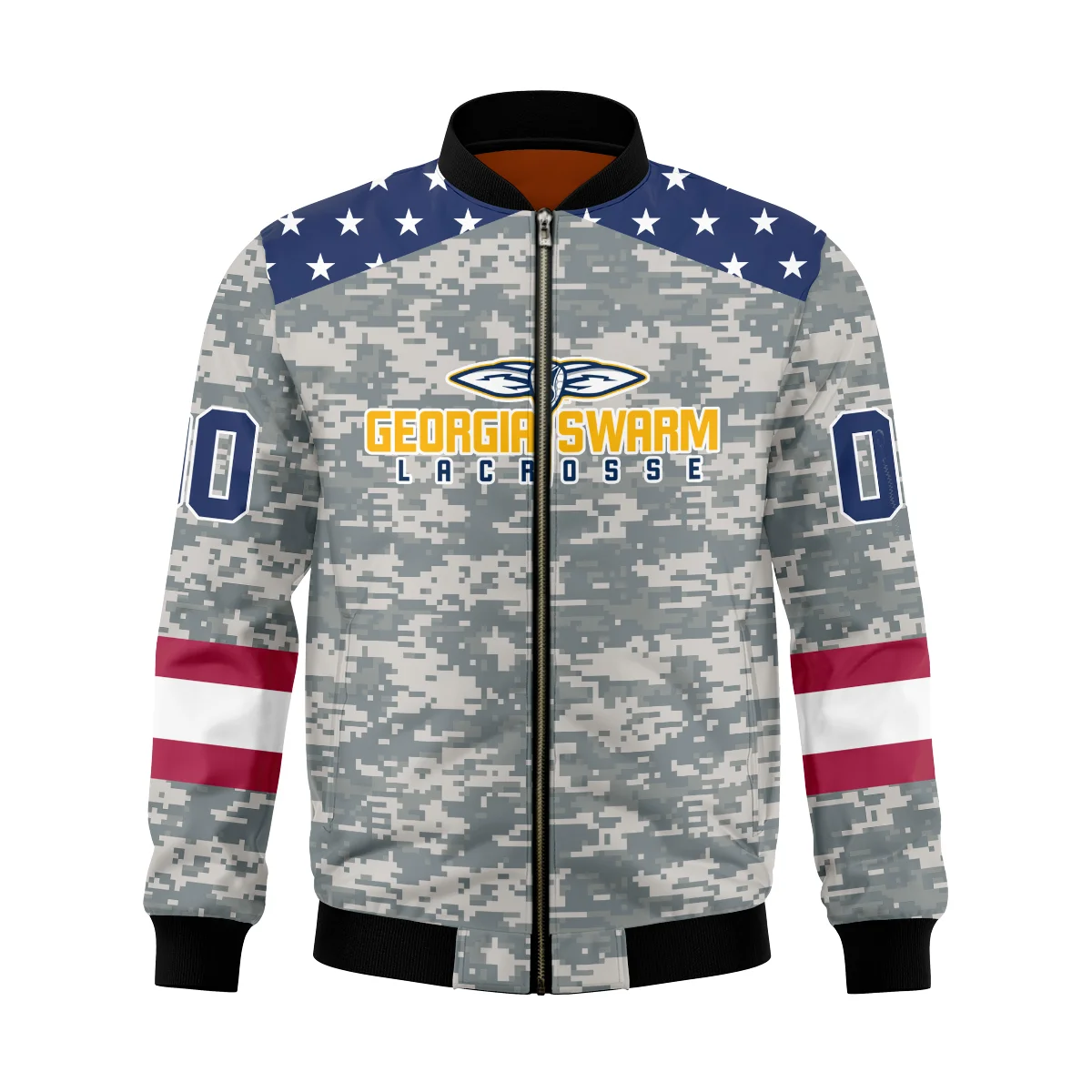 Special Release Bomber Jacket  Georgia Swarm National Lacrosse League All Over Prints HONLL090824A01GEOBB