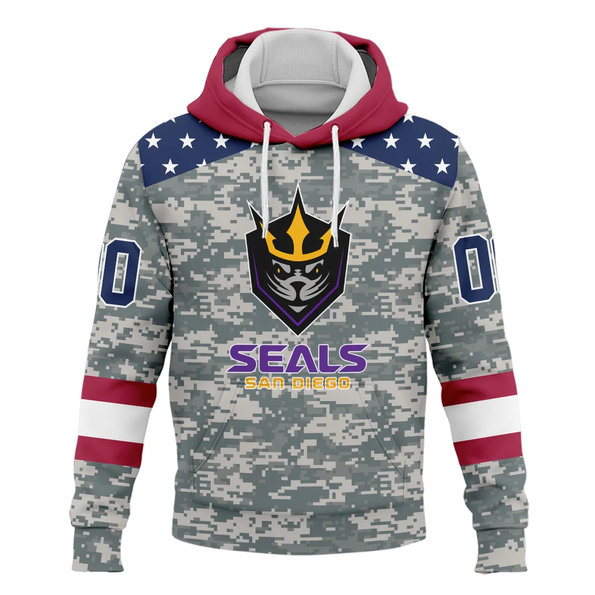 Special Release Hoodie San Diego Seals National Lacrosse League All Over Prints HONLL090824A01SDHD