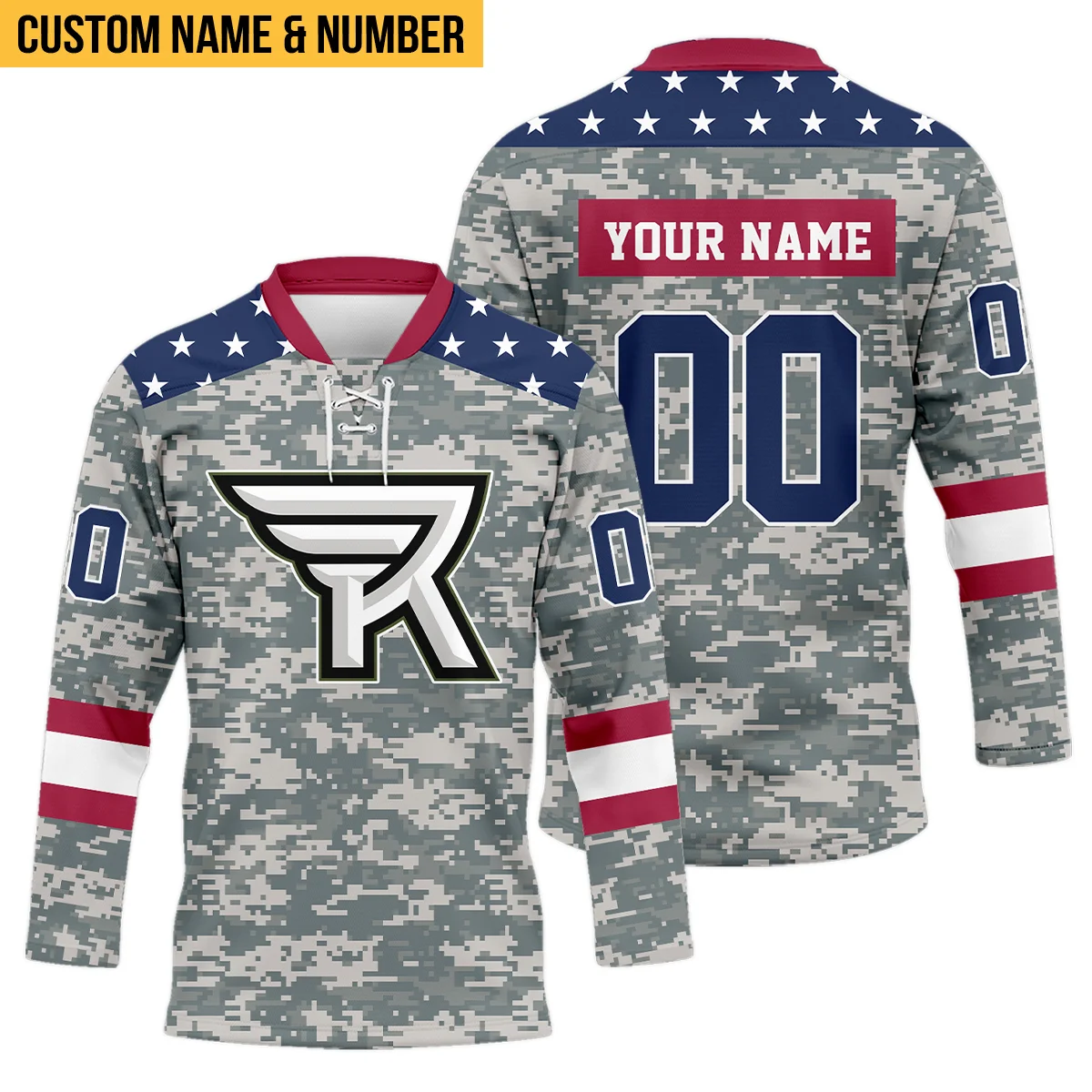 Special Release Rochester Knighthawks Lace Neck Jersey All Over Print HONLL090824A01ROCLNJ