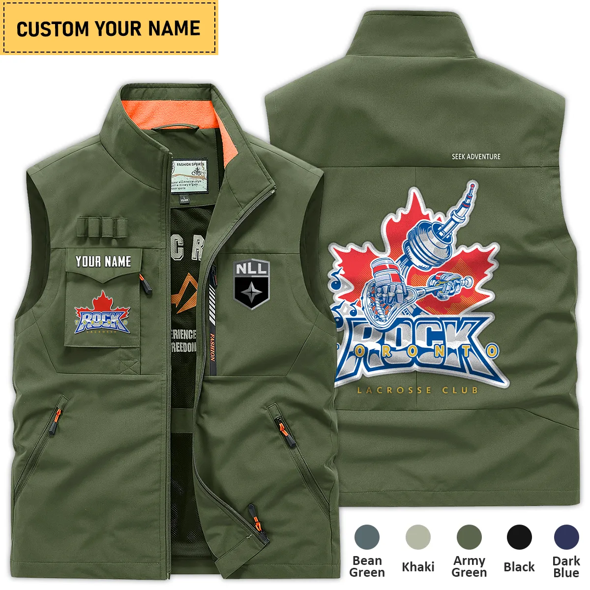 Special Release Vancouver Warriors National Hockey League Outdoor Sleeveless Vest QTLC30724A1VAN - Dark Blue