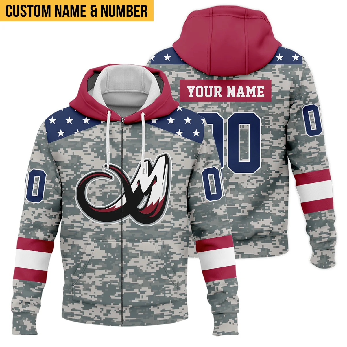 Special Release Zipper Hoodie Colorado Mammoth National Lacrosse League All Over Prints HONLL090824A01COLZHD