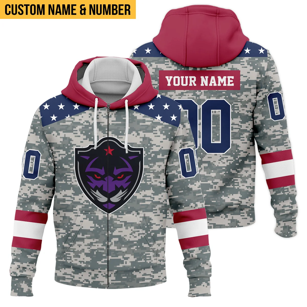 Special Release Zipper Hoodie Colorado Mammoth National Lacrosse League All Over Prints HONLL090824A01COLZHD