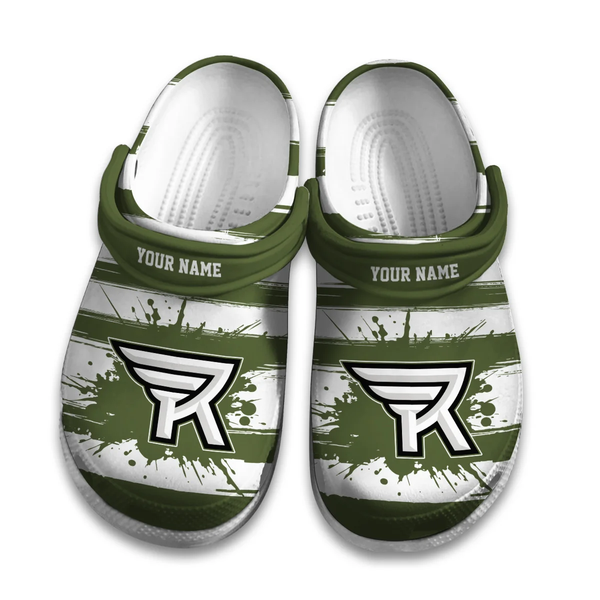 Personalized Brush Pattern Rochester Knighthawks Classic Crocs All Over Print HONLL300724C01ROC