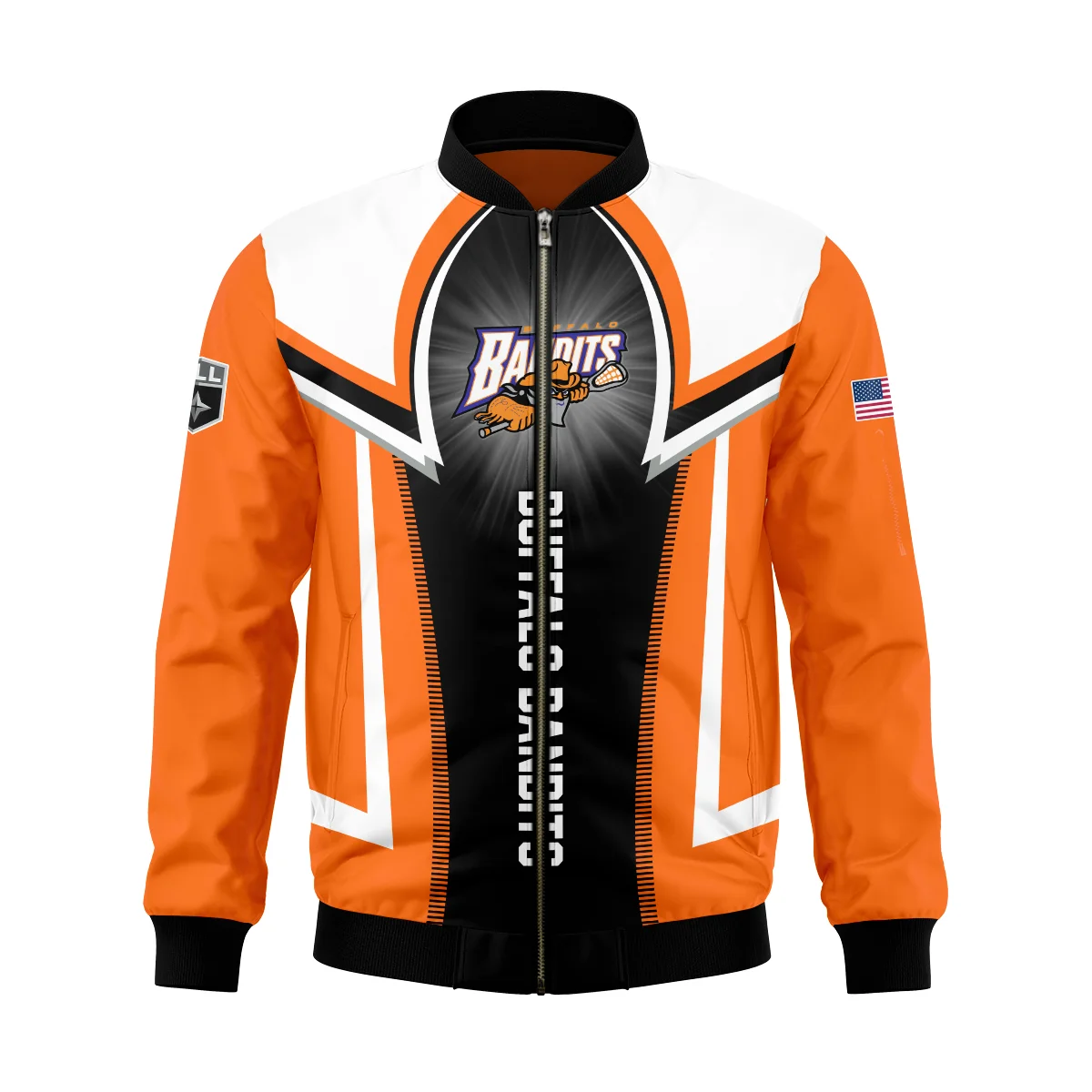 Personalized Gift Bomber Jacket  Buffalo Bandits National Lacrosse League All Over Prints HONLL140824A01BUFBB