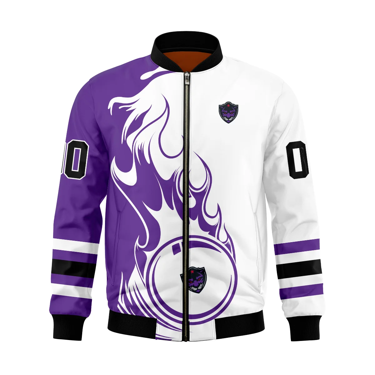 Personalized Gift Bomber Jacket  Panther City Lacrosse National Lacrosse League All Over Prints HONLL130824A01PCLBB