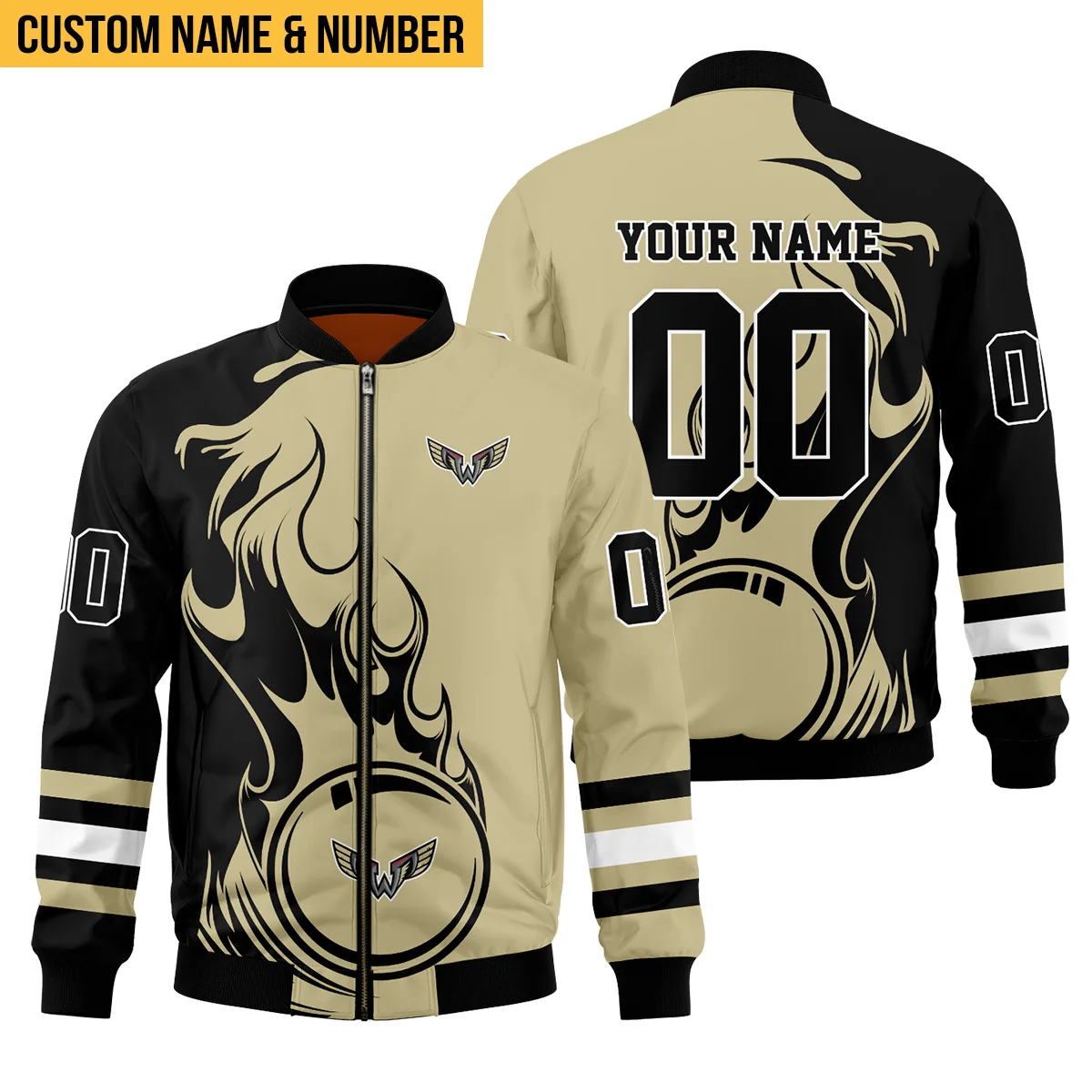 Personalized Gift Bomber Jacket  Philadelphia Wings National Lacrosse League All Over Prints HONLL140824A01PHIBB