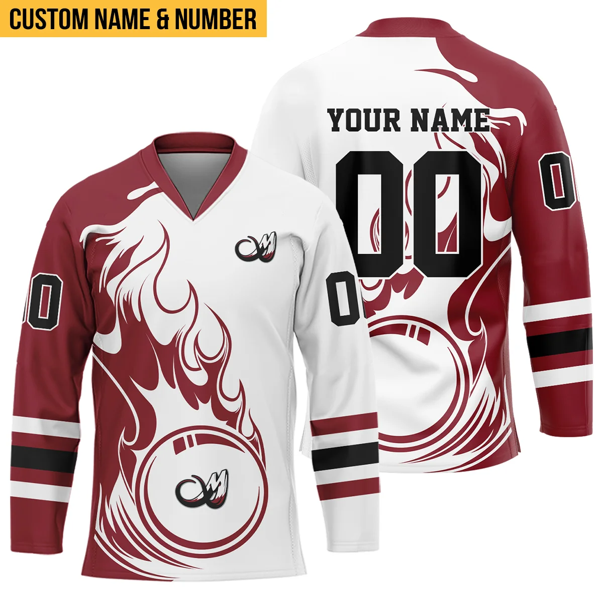 Personalized Gift Colorado Mammoth V-Neck Jersey All Over Print HONLL120824A02COLVJ