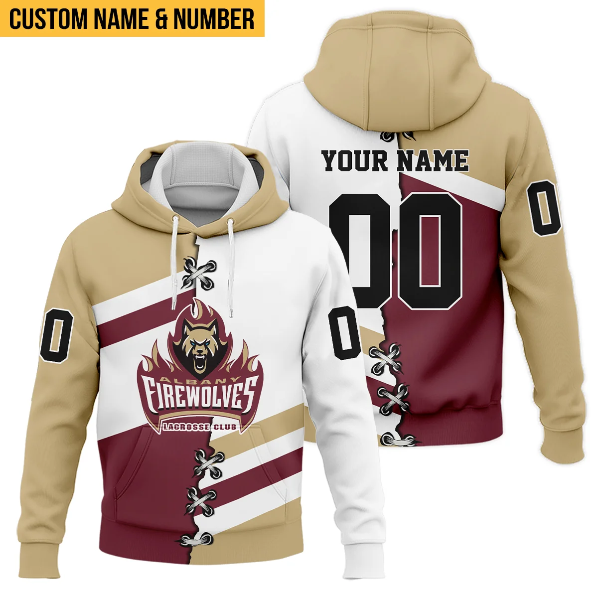 Personalized Gift Hoodie Buffalo Bandits National Lacrosse League All Over Prints HONLL120824A01BUFHD