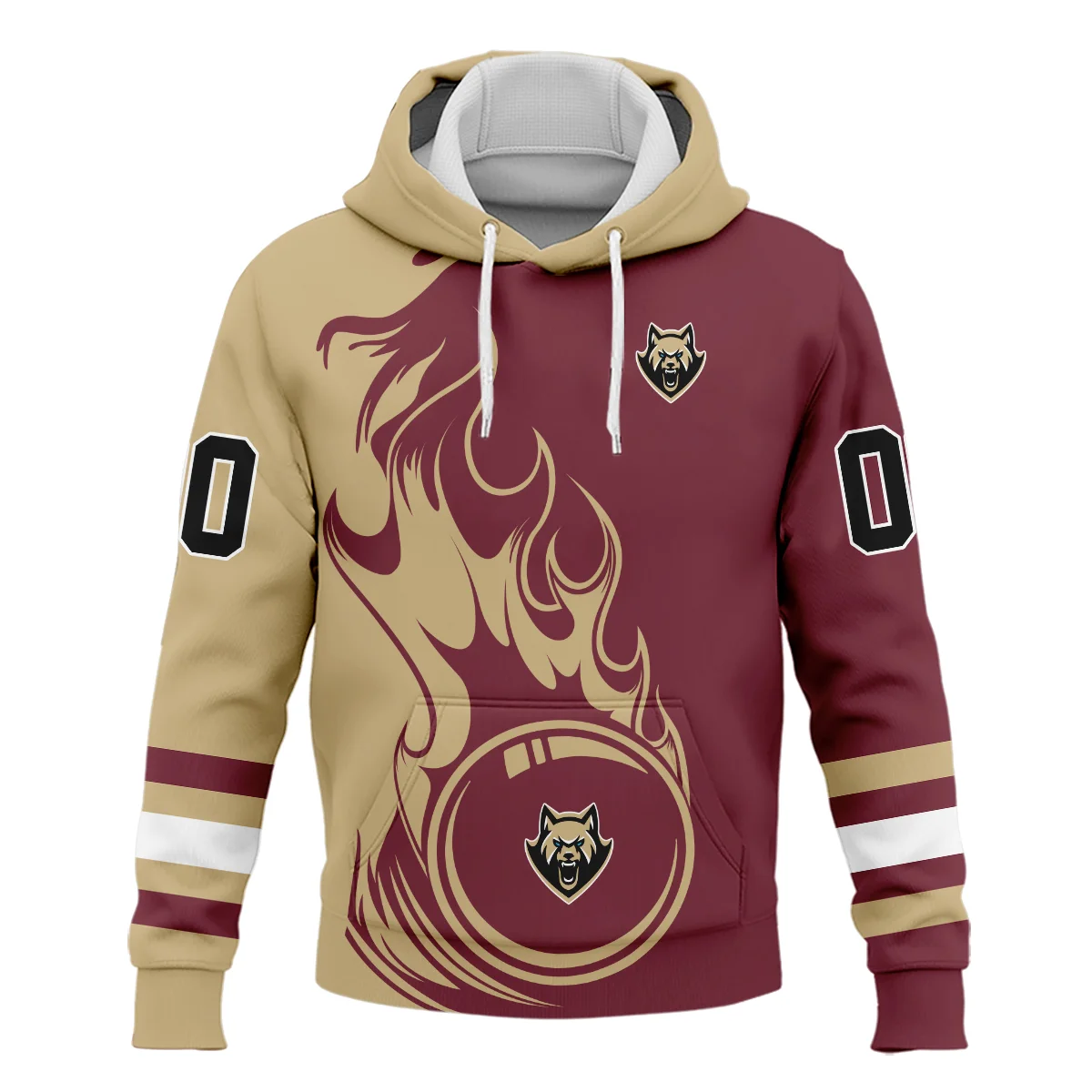 Personalized Gift Hoodie Albany FireWolves National Lacrosse League All Over Prints HONLL130824A01ALBHD