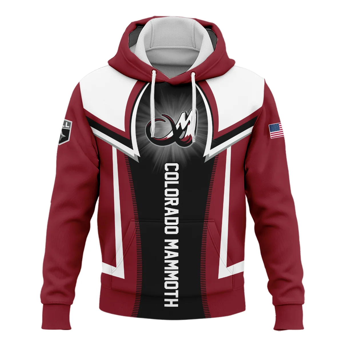 Personalized Gift Hoodie Colorado Mammoth National Lacrosse League All Over Prints HONLL140824A01COLHD