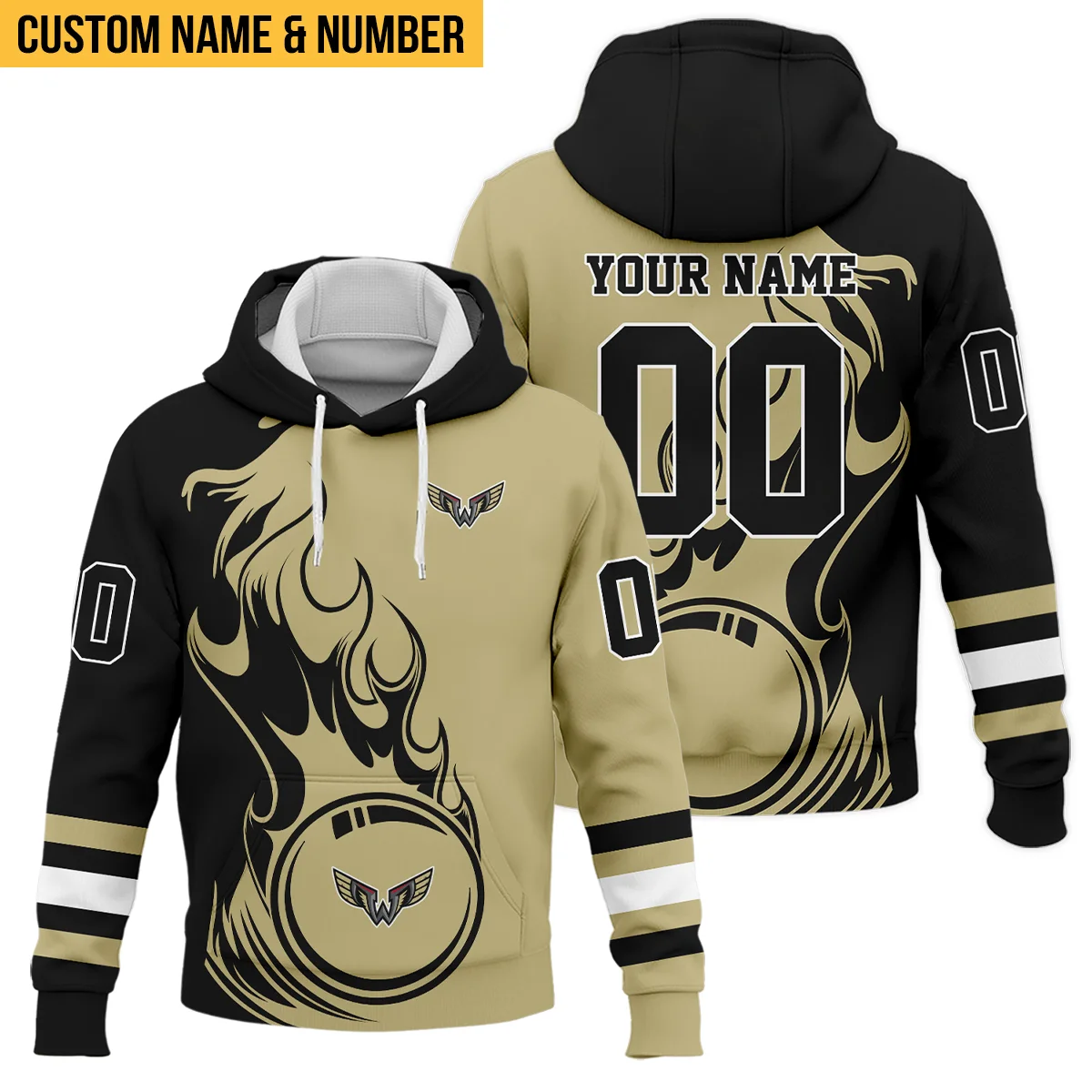 Personalized Gift Hoodie Panther City Lacrosse National Lacrosse League All Over Prints HONLL120824A01PCLHD