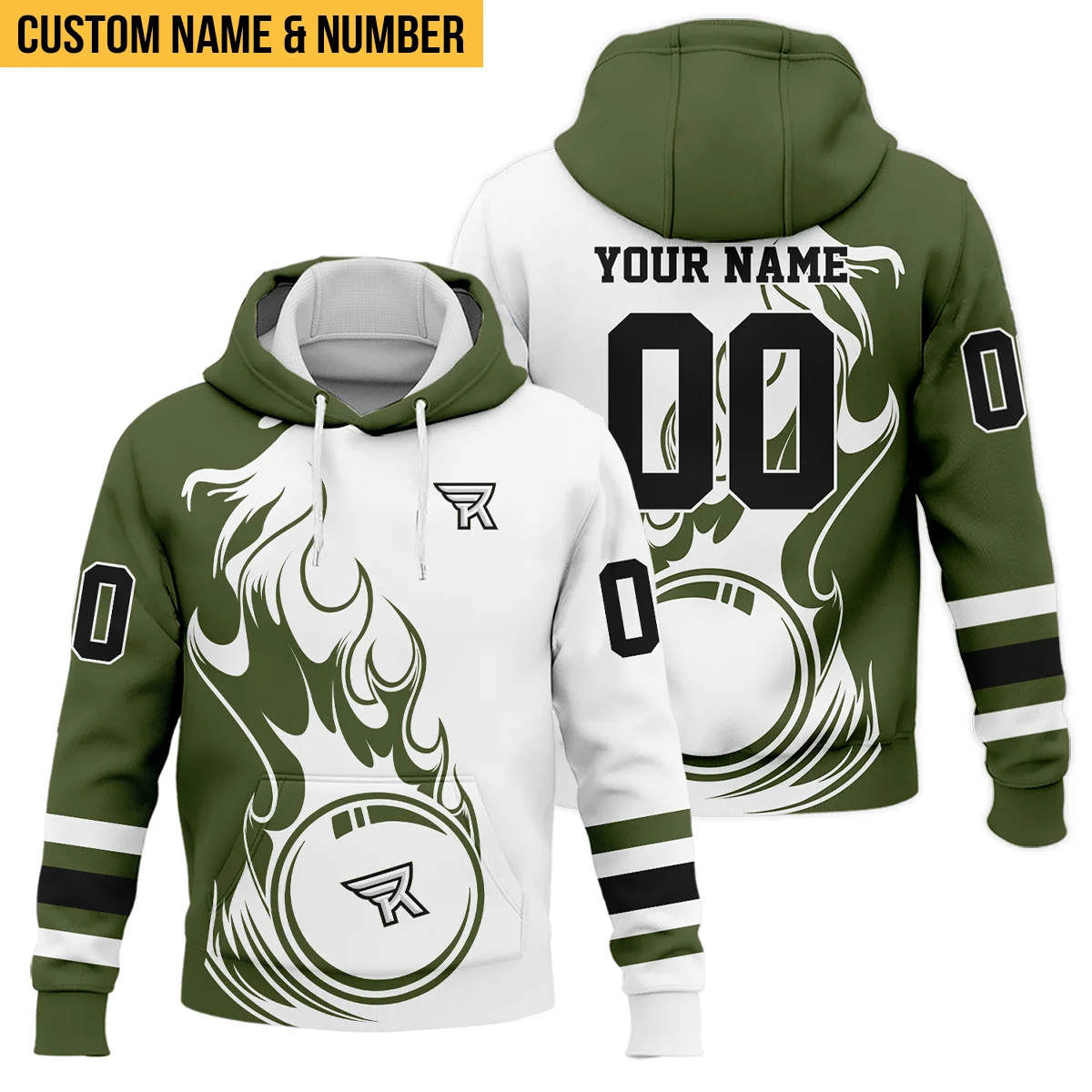 Personalized Gift Hoodie Rochester Knighthawks National Lacrosse League All Over Prints HONLL130824A01ROCHD