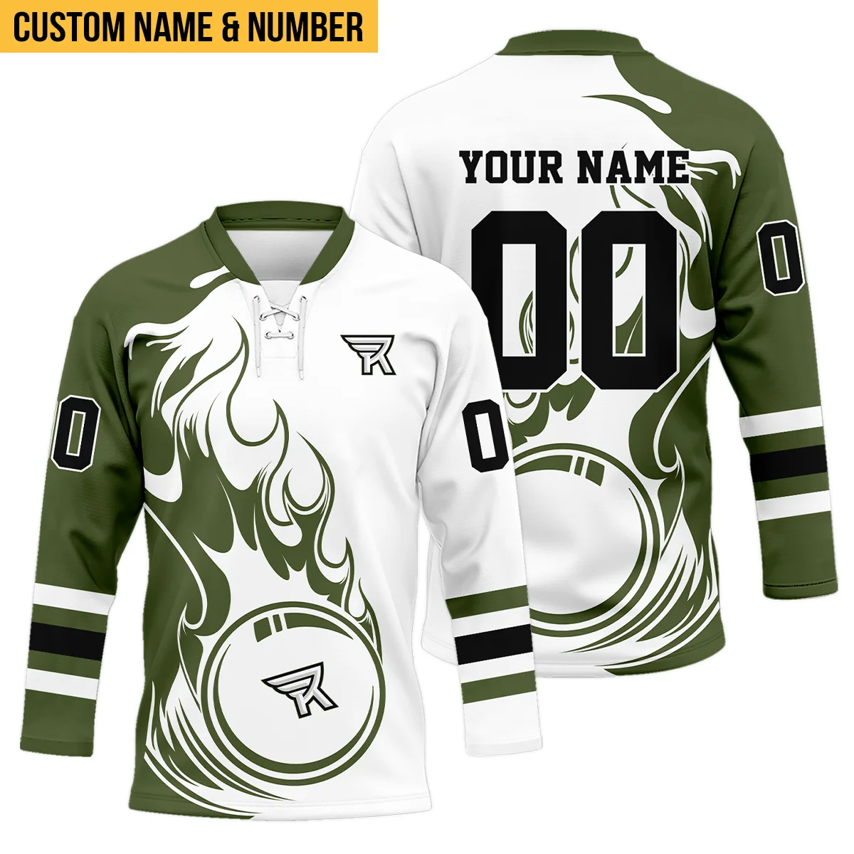 Personalized Gift Rochester Knighthawks Color Mix Fire National Lacrosse League Color Mix Fire National Lacrosse League Lace Neck Jersey All Over Print HONLL130824A01ROCLNJ