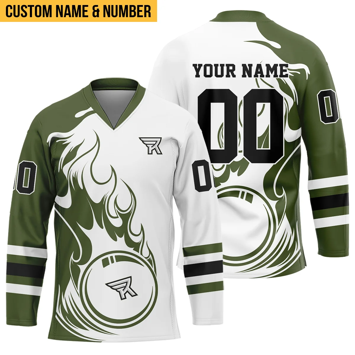 Personalized Gift Rochester Knighthawks Color Mix Fire National Lacrosse League Color Mix Fire National Lacrosse League Lace Neck Jersey All Over Print HONLL130824A01ROCLNJ