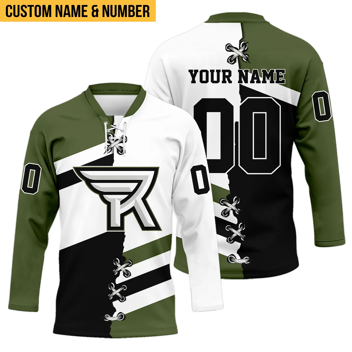 Personalized Gift Rochester Knighthawks Lace Neck Jersey All Over Print HONLL120824A02ROCLNJ