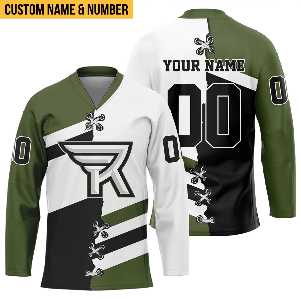 Personalized Gift Rochester Knighthawks Lace Neck Jersey All Over Print HONLL120824A02ROCLNJ