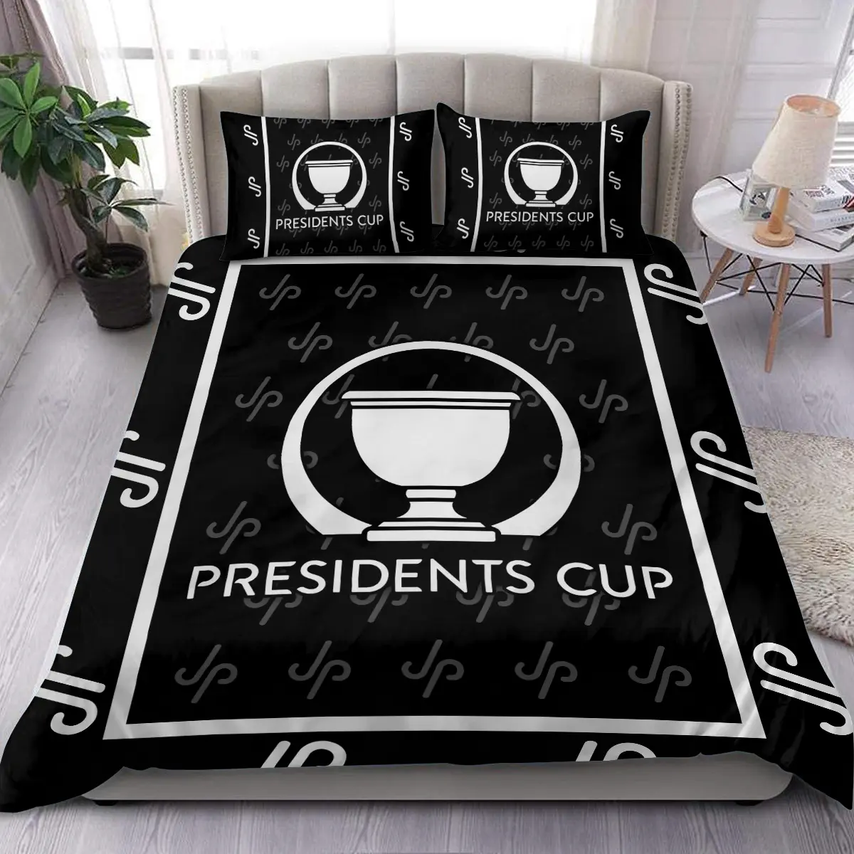 TOUR Championship Tournament JP Golf Brand Exclusive Logo All Over Prints BLTC221024A01JPBLK - Blanket