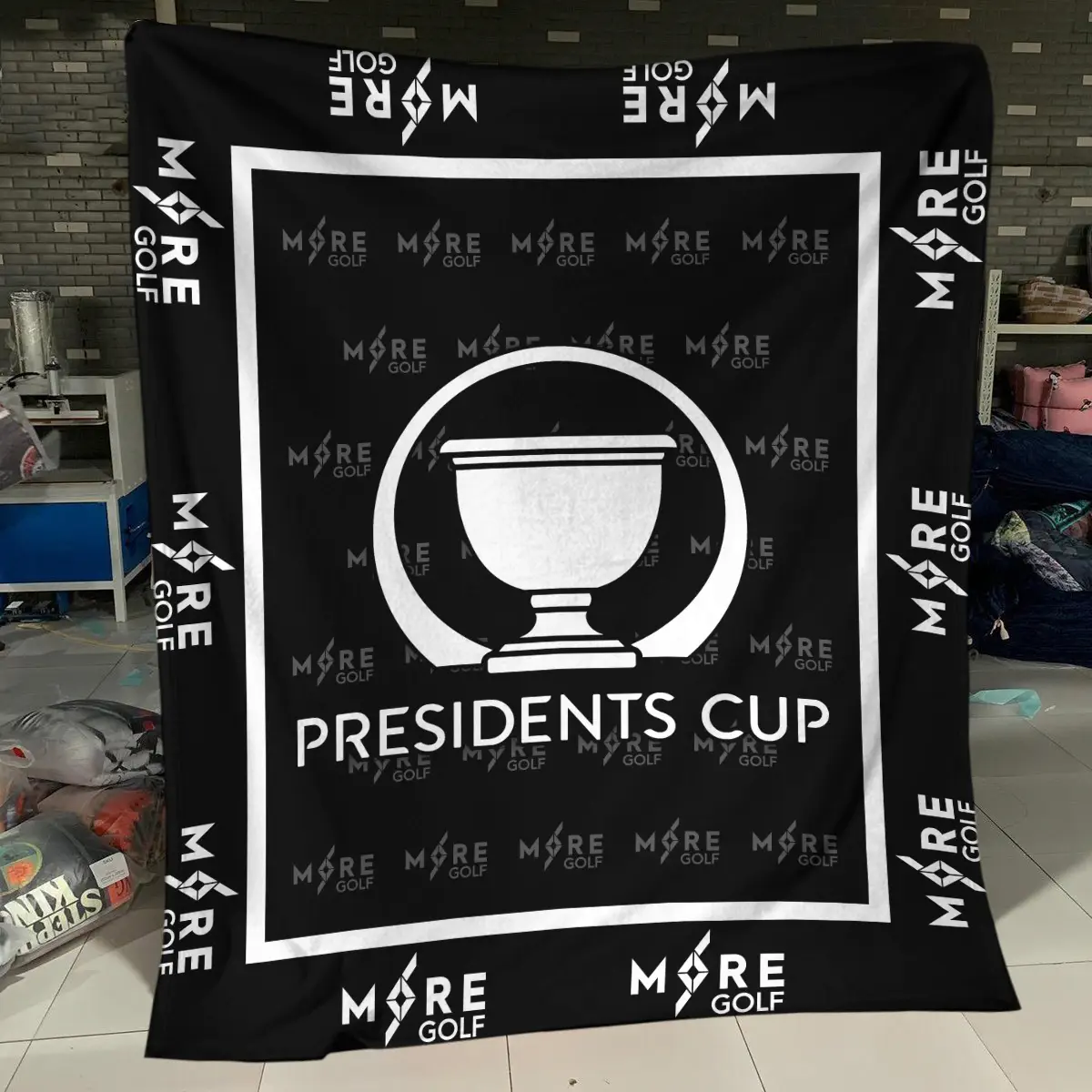 Presidents Cup Tournament More Golf Brand Exclusive Logo All Over Prints BLPC221024A01MORSJT - Bedding Set