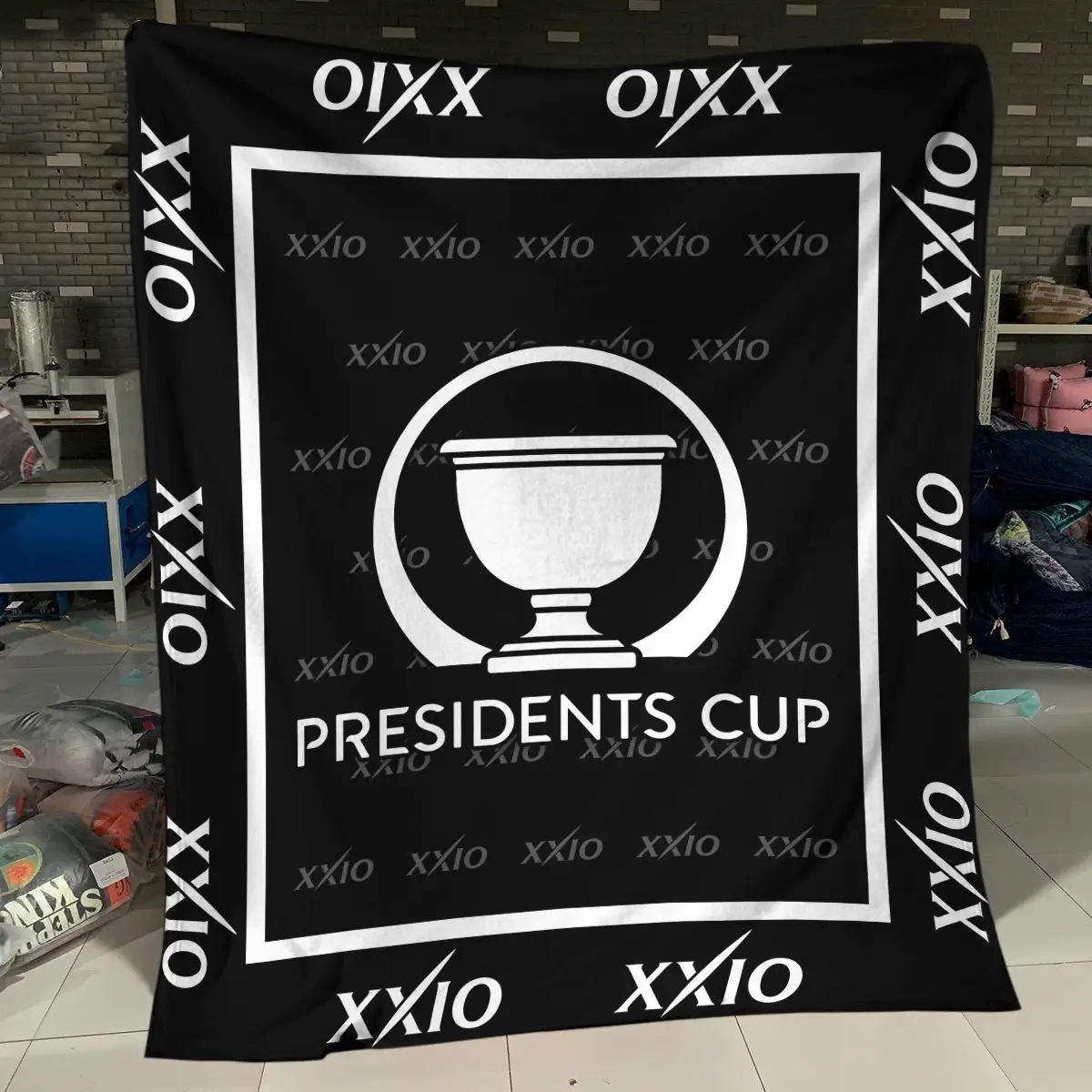 TOUR Championship Tournament XXIO Brand Exclusive Logo All Over Prints BLTC221024A01XXBLK - Blanket