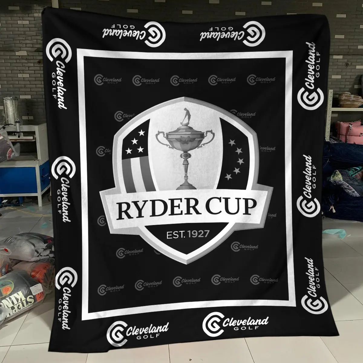 Ryder Cup Tournament Cleveland Golf Brand Exclusive Logo All Over Prints BLRC221024A01CLSJT - Bedding Set