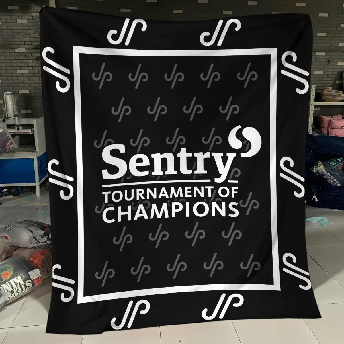 Sentry Tournament of Champions Tournament JP Golf Brand Exclusive Logo All Over Prints BLSTC221024A01JPSJT - Bedding Set