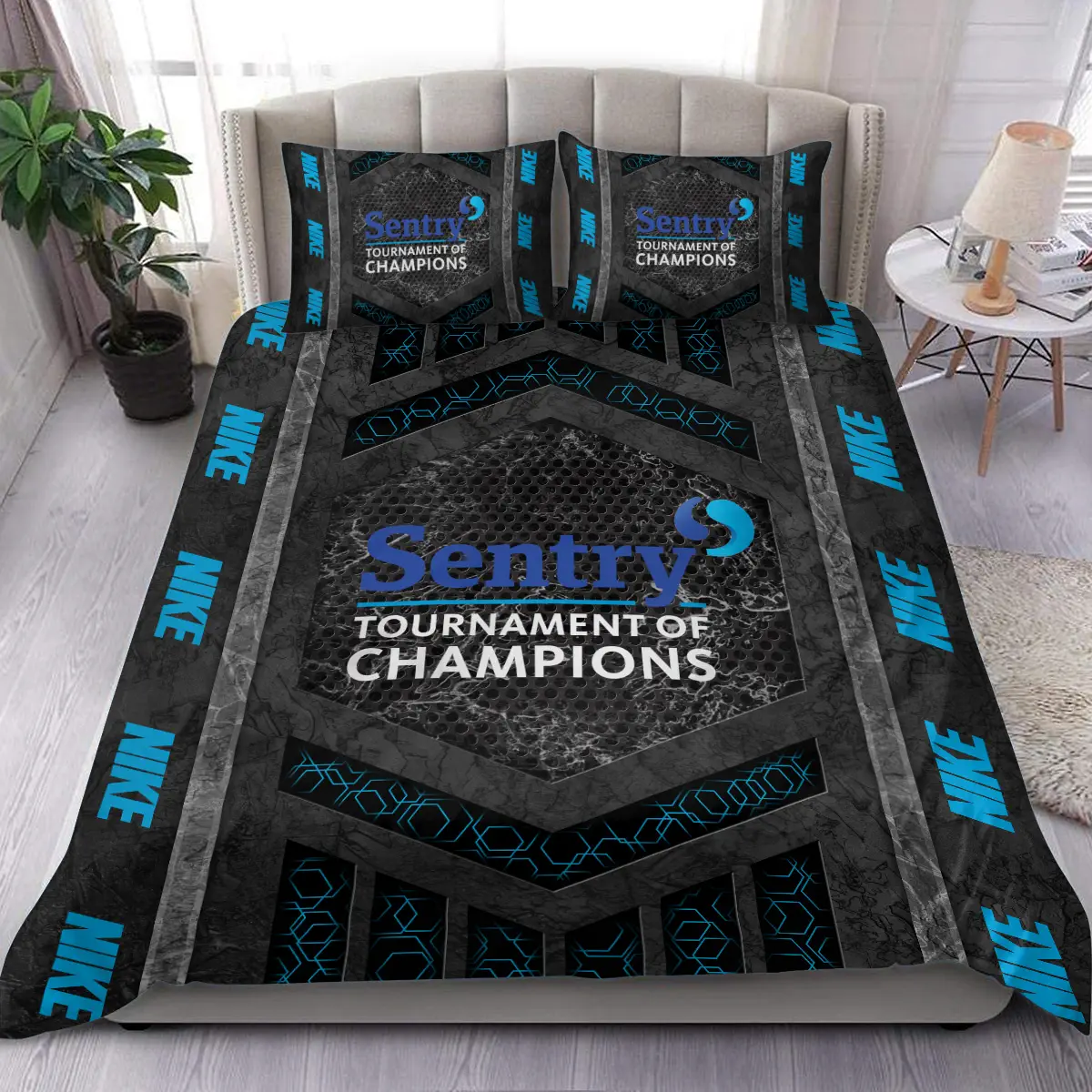 Sentry Tournament of Champions Tournament Nike Brand Exclusive Logo All Over Prints BLSTC231024A01NKSJT - Bedding Set