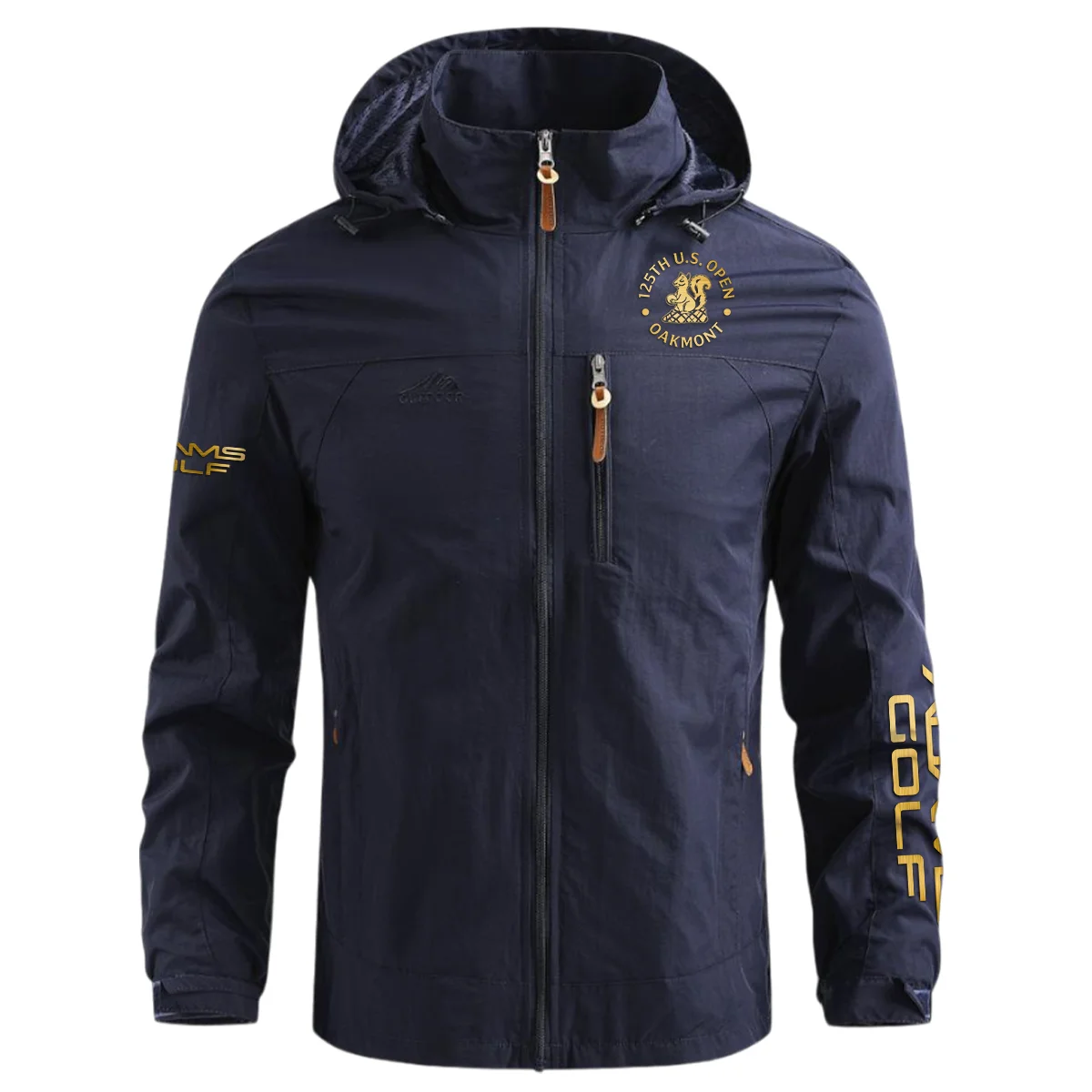 Special Release Adams Golf 125th U.S. Open Oakmont Waterproof Outdoor Jacket QTUSG231024A1AG - Blue