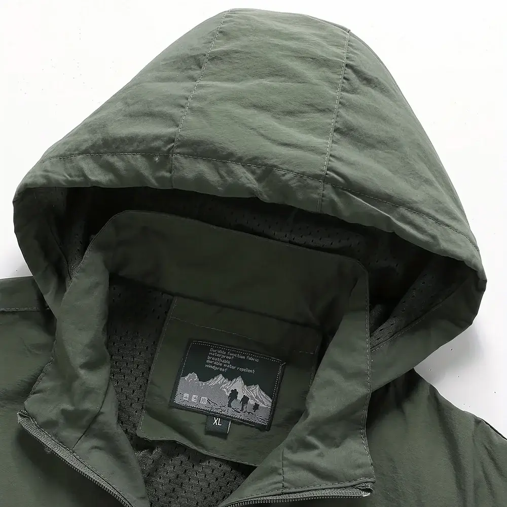 Special Release Adams Golf 125th U.S. Open Oakmont Waterproof Outdoor Jacket QTUSG231024A1AG - Military Green