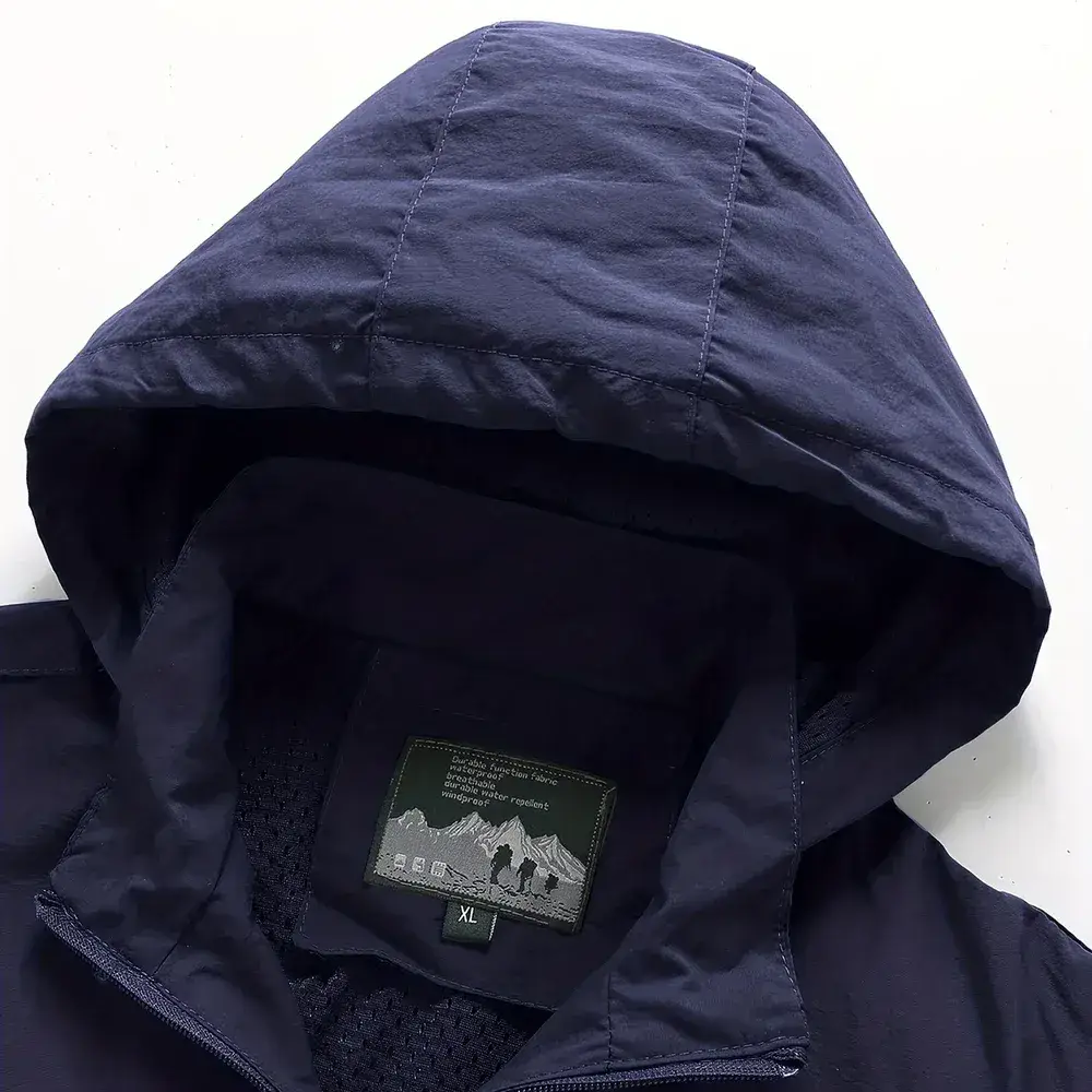 Special Release Adidas 125th U.S. Open Oakmont Waterproof Outdoor Jacket QTUSG231024A1AD - Blue