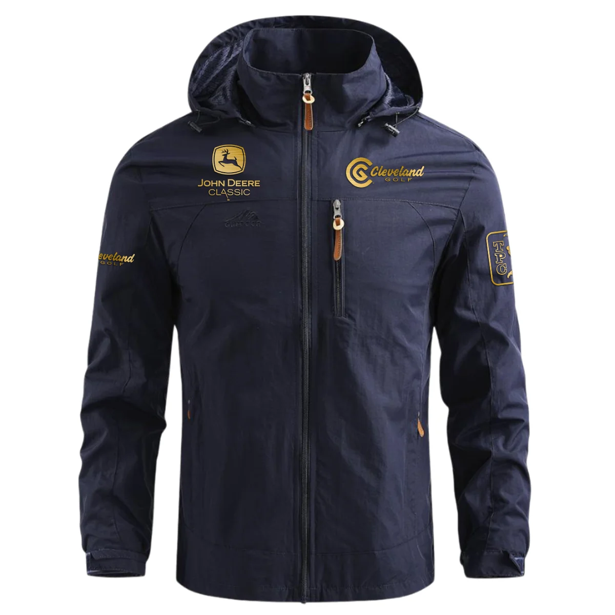 Special Release Cleveland Golf John Deere Classic Waterproof Outdoor Jacket QTJD231024A01CL - Blue