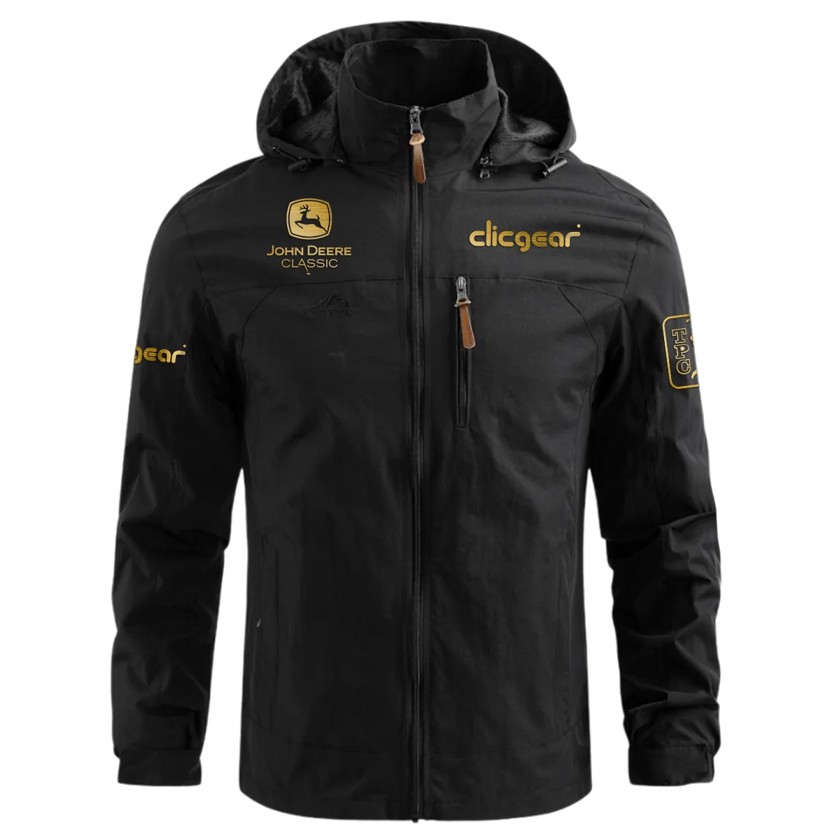 Special Release Clicgear John Deere Classic Waterproof Outdoor Jacket QTJD231024A01CLI - Black