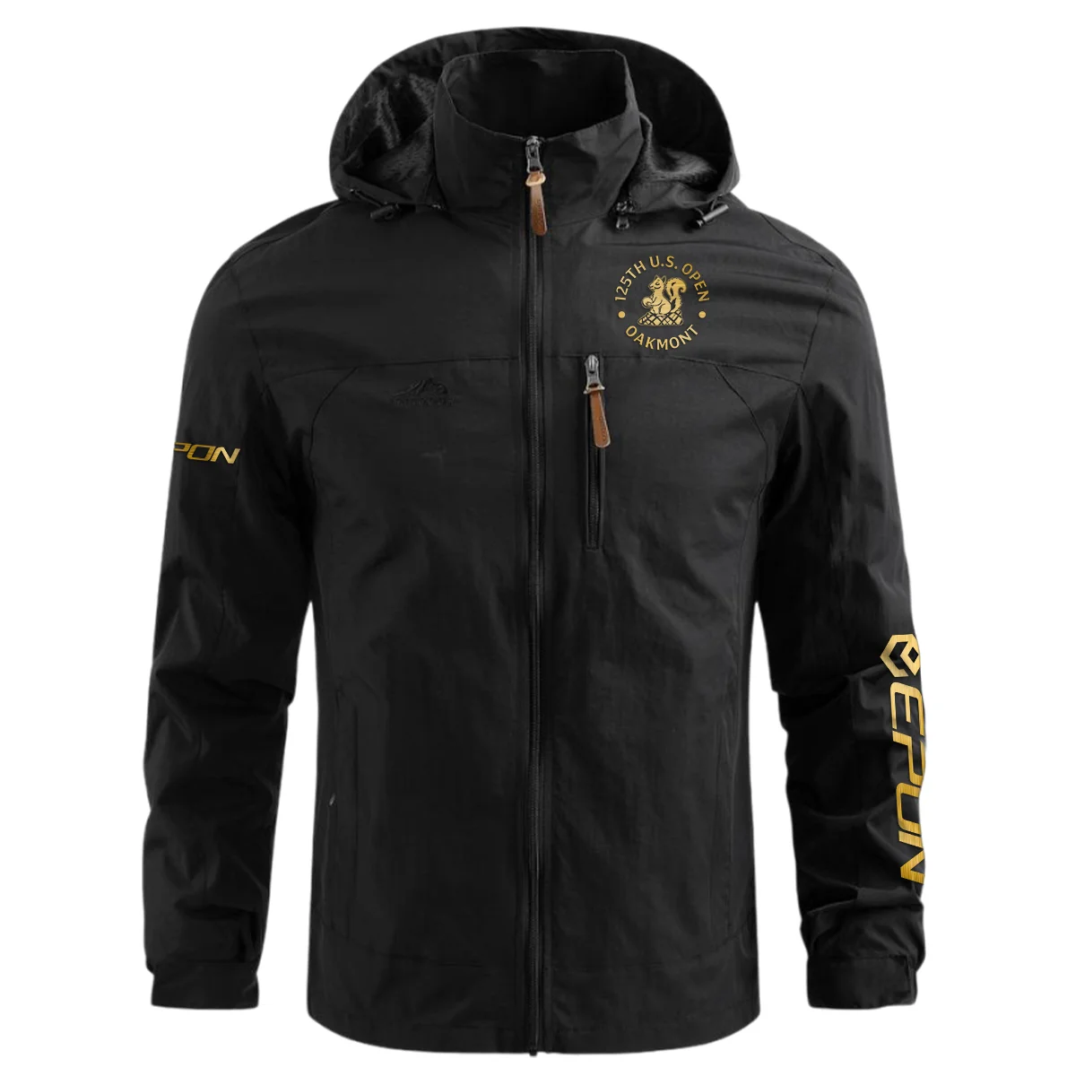 Special Release Epon 125th U.S. Open Oakmont Waterproof Outdoor Jacket QTUSG231024A1EP - Black