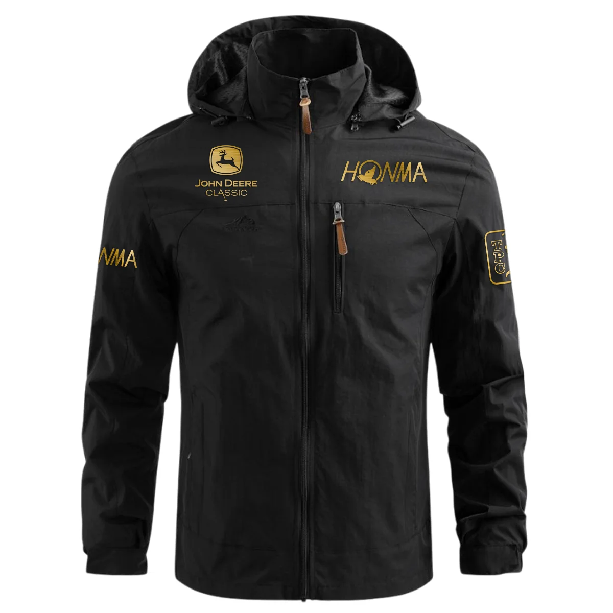 Special Release Honma John Deere Classic Waterproof Outdoor Jacket QTJD231024A01HO - Black