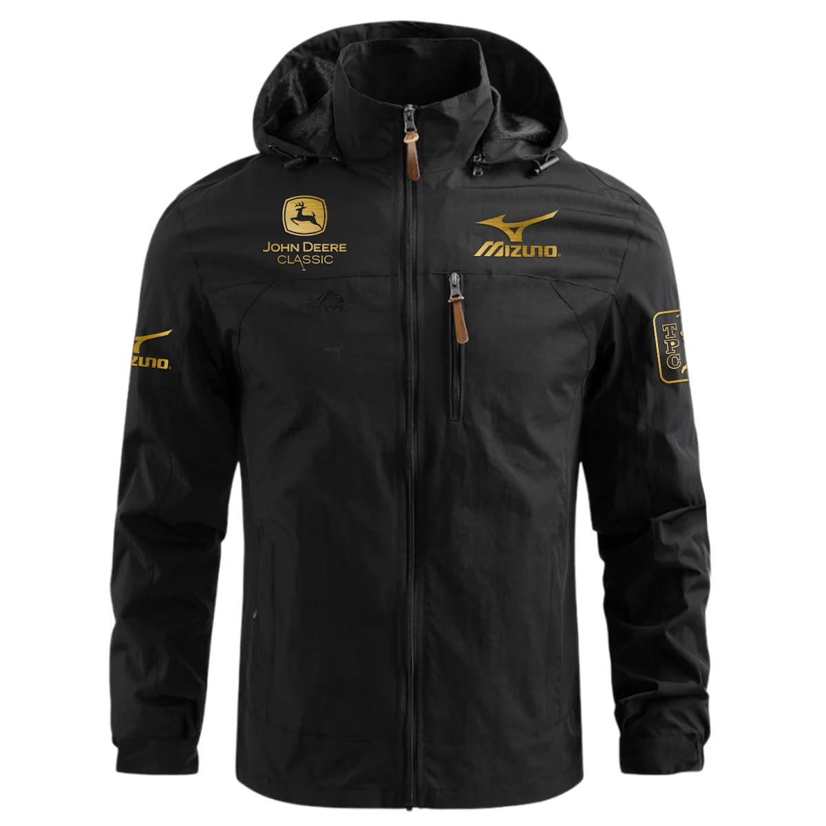 Special Release Mizuno John Deere Classic Waterproof Outdoor Jacket QTJD231024A01MIZ - Black