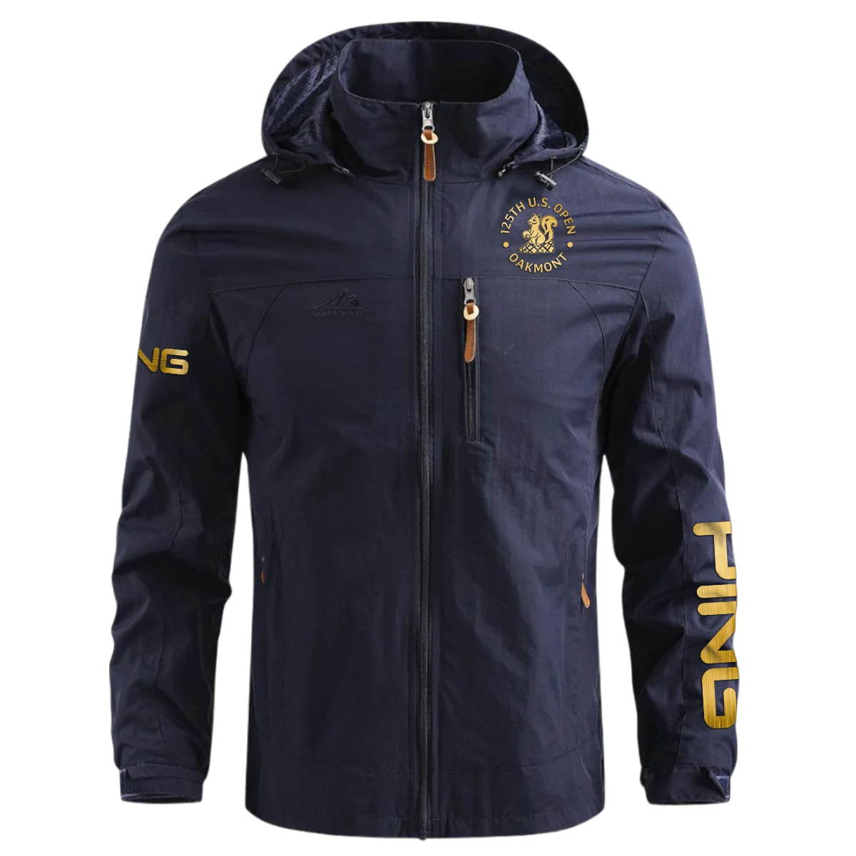 Special Release Ping 125th U.S. Open Oakmont Waterproof Outdoor Jacket QTUSG231024A1PI - Blue