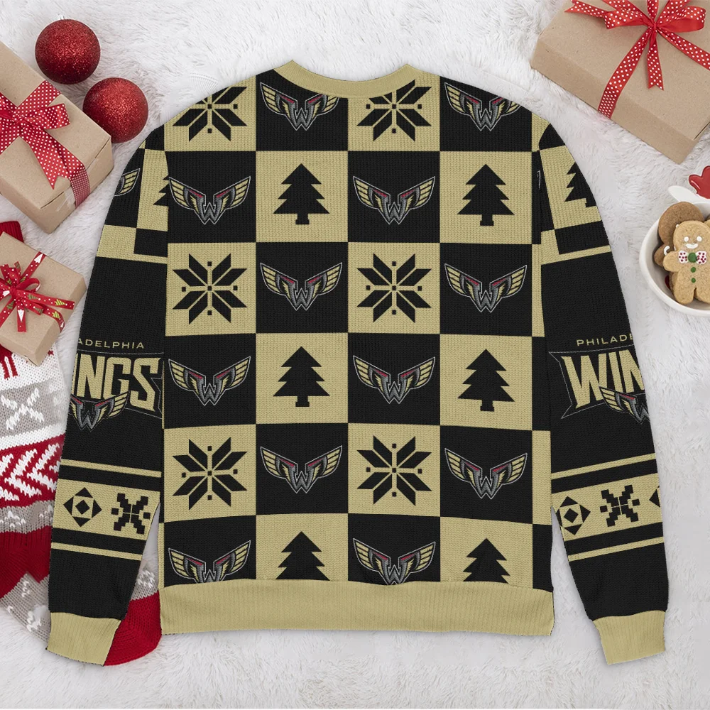 Special Release Ugly Sweater Philadelphia Wings National Lacrosse League All Over Prints Christmas Season HONLL190924SW01PHI