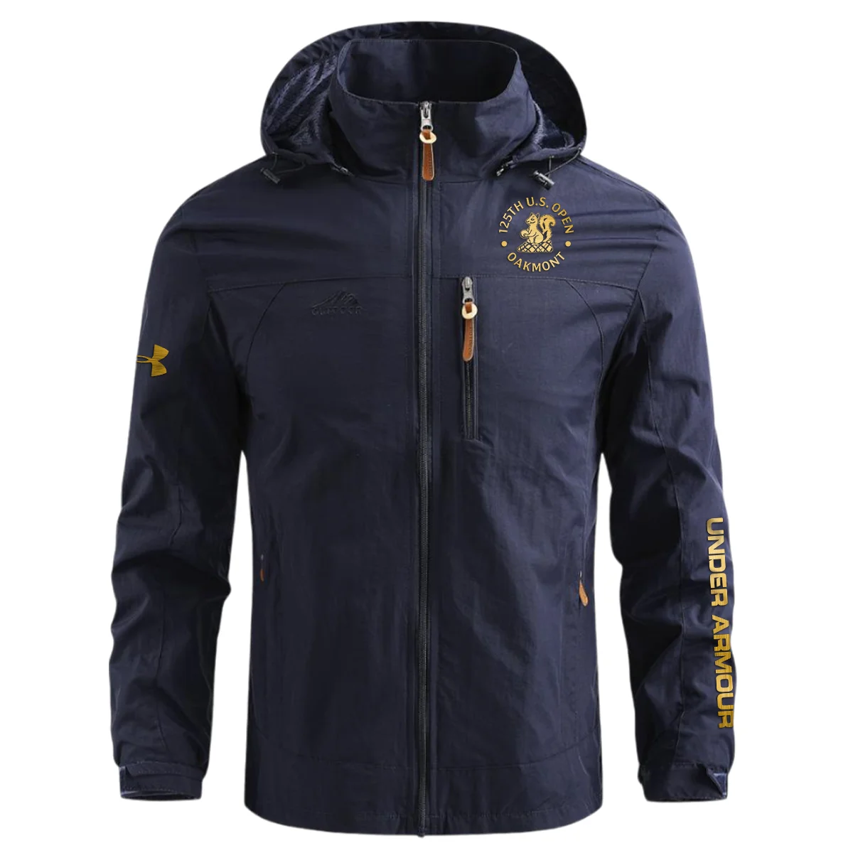 Special Release Under Armour 125th U.S. Open Oakmont Waterproof Outdoor Jacket QTUSG231024A1UA - Blue