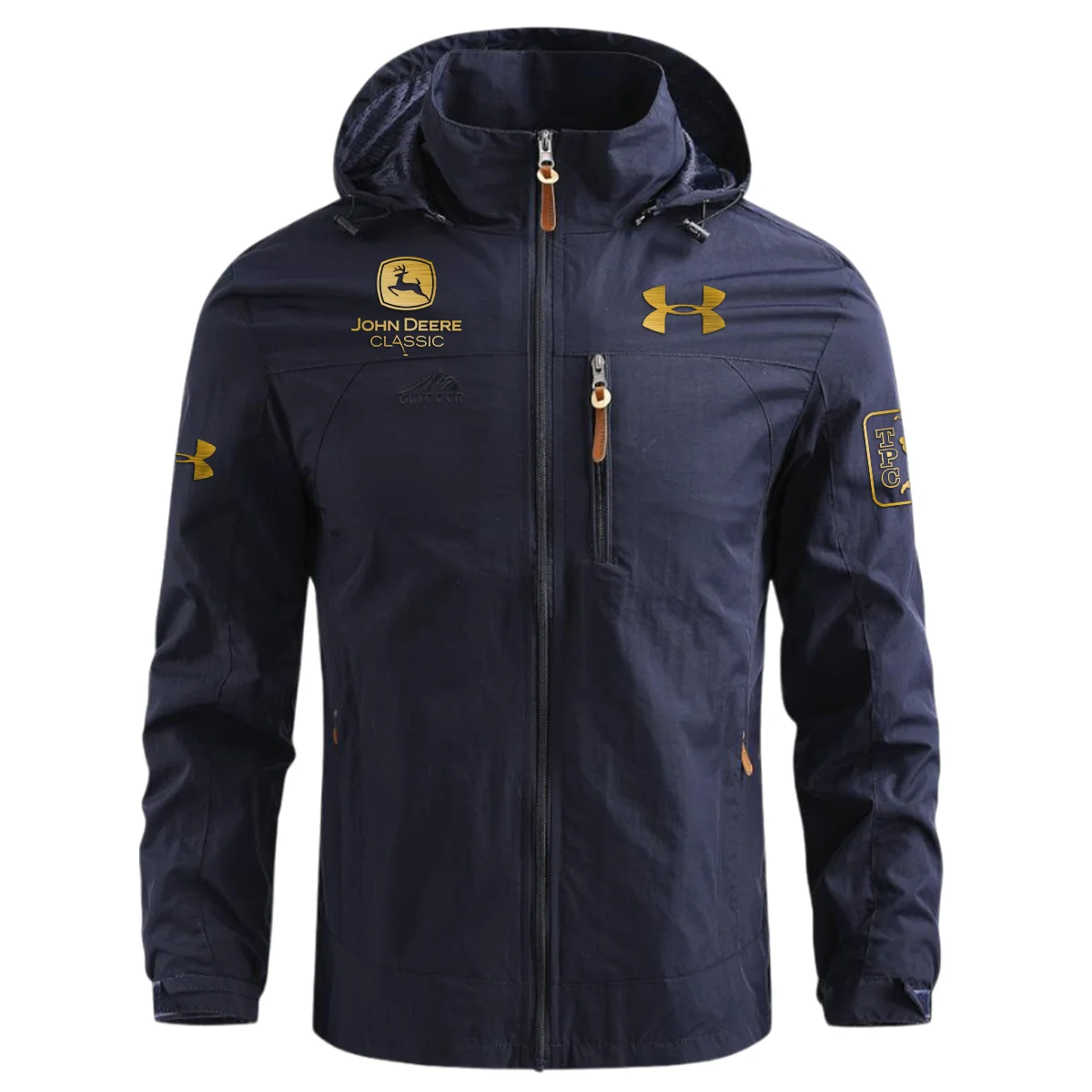 Special Release Under Armour John Deere Classic Waterproof Outdoor Jacket QTJD231024A01UA - Black