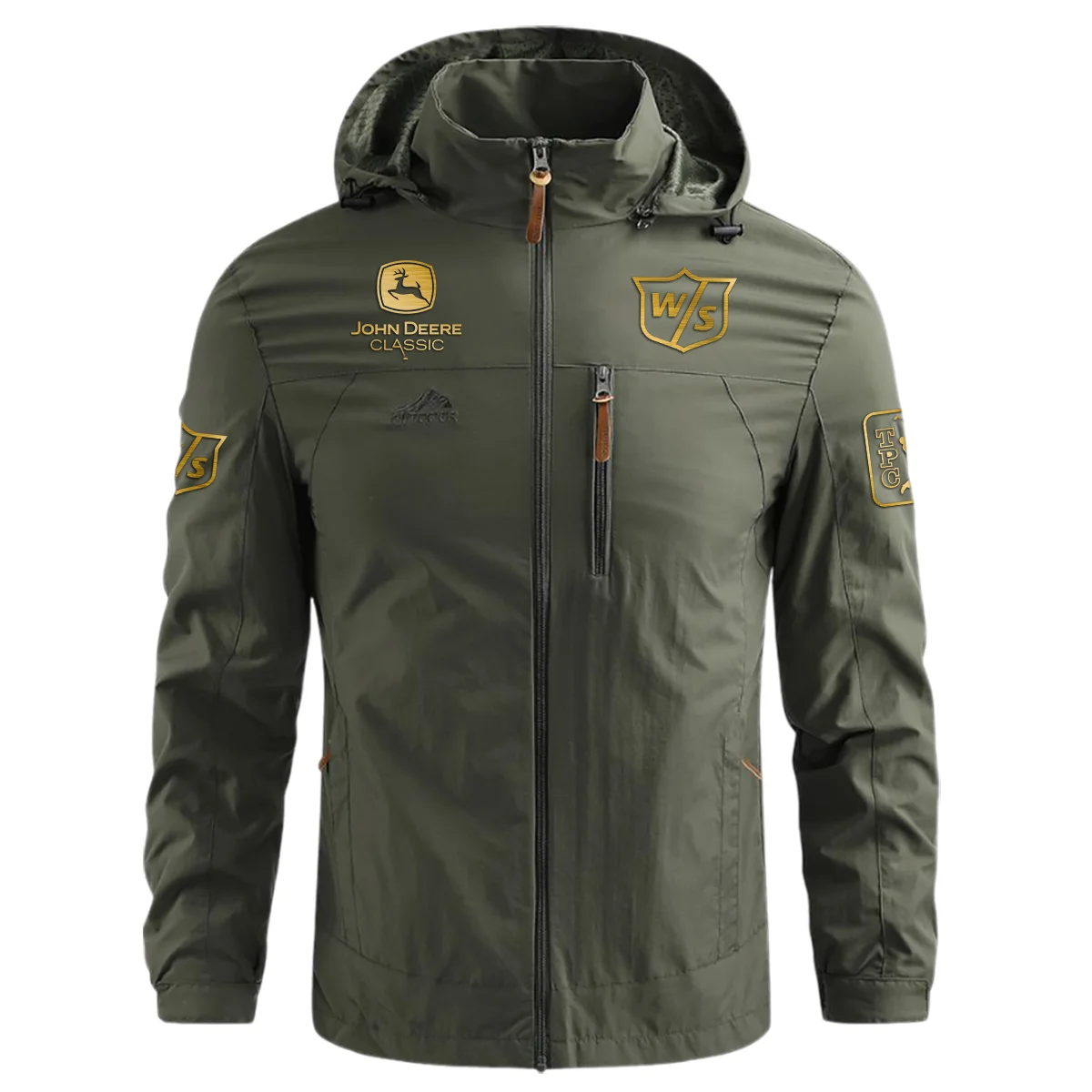 Special Release Wilson Staff John Deere Classic Waterproof Outdoor Jacket QTJD231024A01WS - Military Green