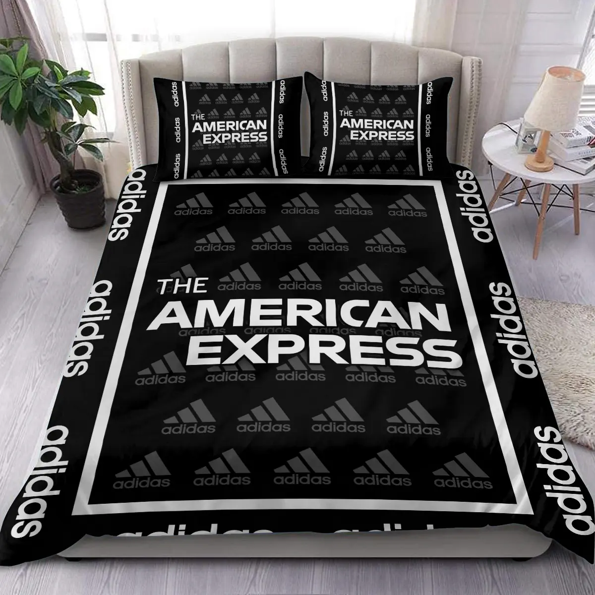 The American Express Golf Tournament Adidas Brand Exclusive Logo All Over Prints BLAEG221024A01ADSJT - Bedding Set