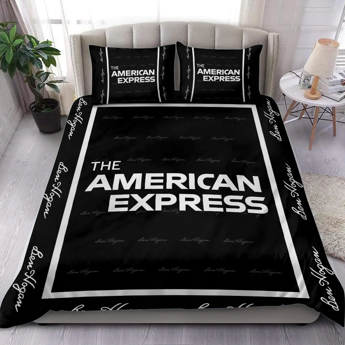 The American Express Golf Tournament Ben Hogan Brand Exclusive Logo All Over Prints BLAEG221024A01BHSJT - Bedding Set