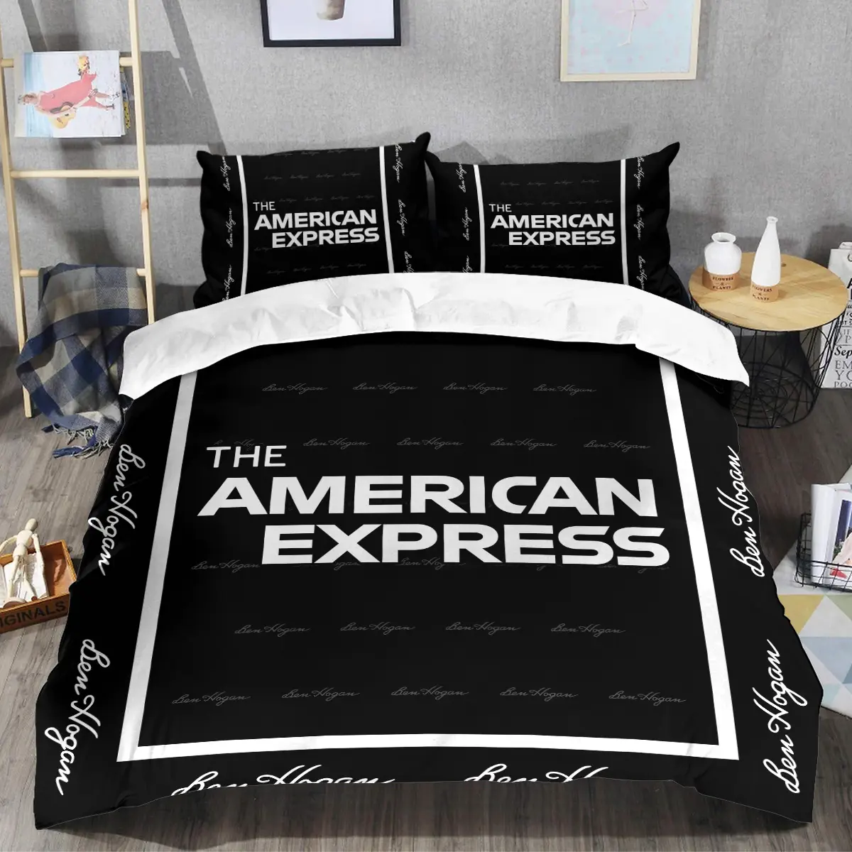 The American Express Golf Tournament Ben Hogan Brand Exclusive Logo All Over Prints BLAEG221024A01BHSJT - Bedding Set