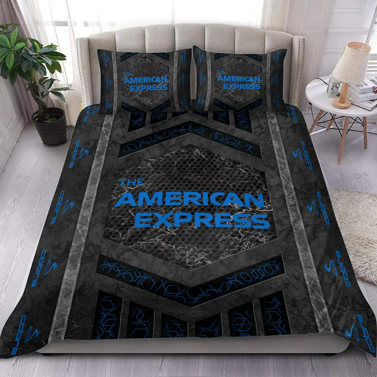 The American Express Golf Tournament Cobra Golf Brand Exclusive Logo All Over Prints BLAEG231024A01CBSJT - Bedding Set